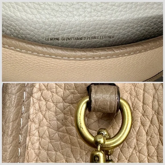 New Coach Emery Crossbody 21 In Colorblock Chalk Multi - Picture 8 of 12